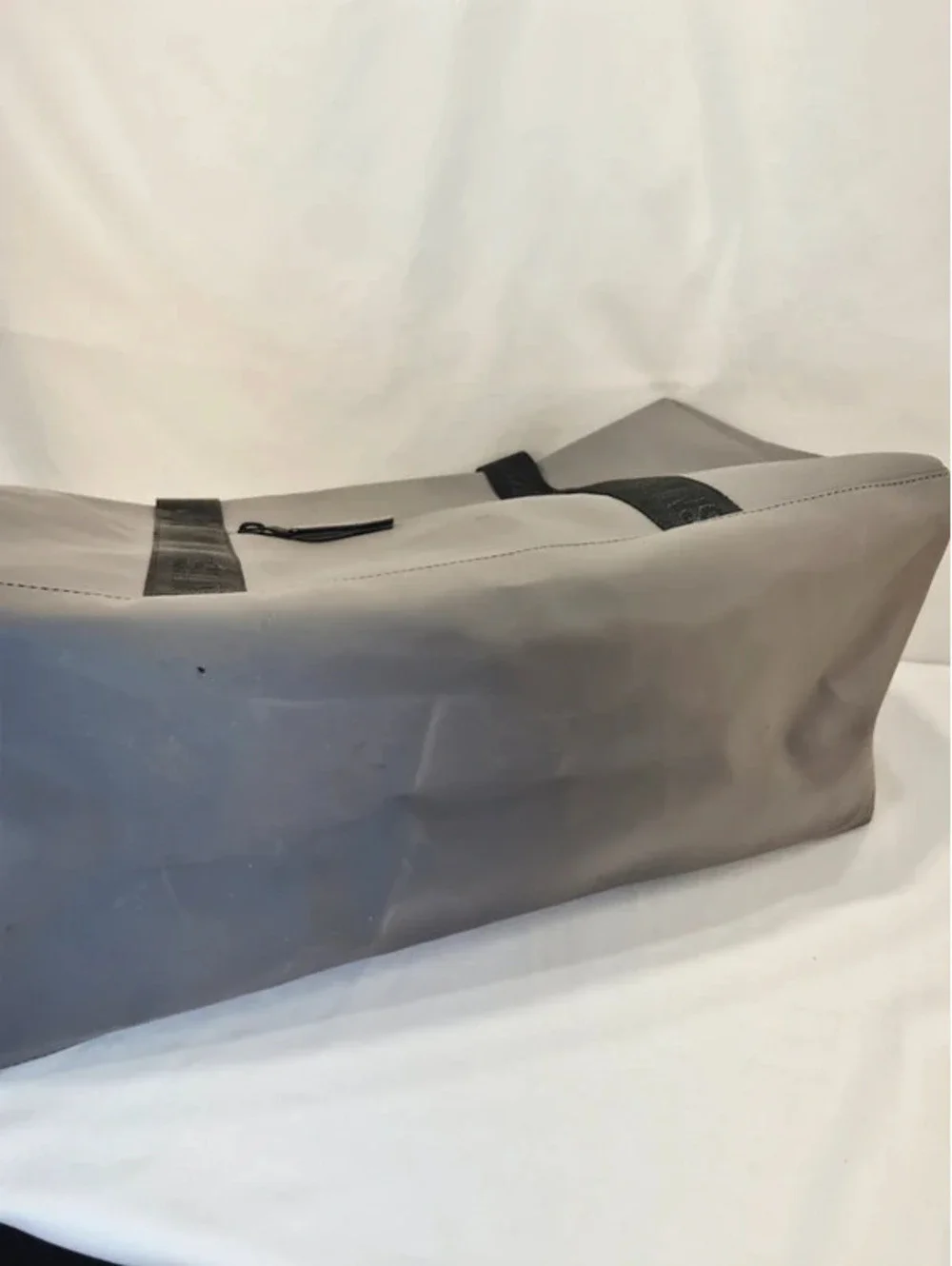 Rains Trail Gym Duffle Bag in Gray Shoulder Strap Waterproof